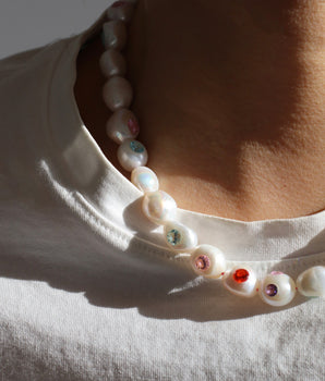 Natural Freshwater Pearl Necklace