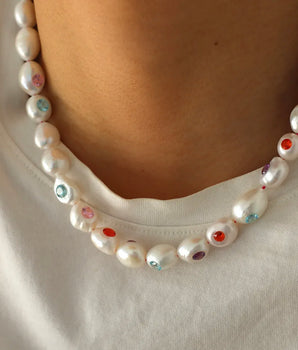 Natural Freshwater Pearl Necklace